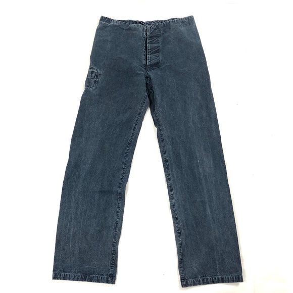 Maison Martin Margiela Other - Maison Margiela Mens Pants Blue Straight 34 (50)